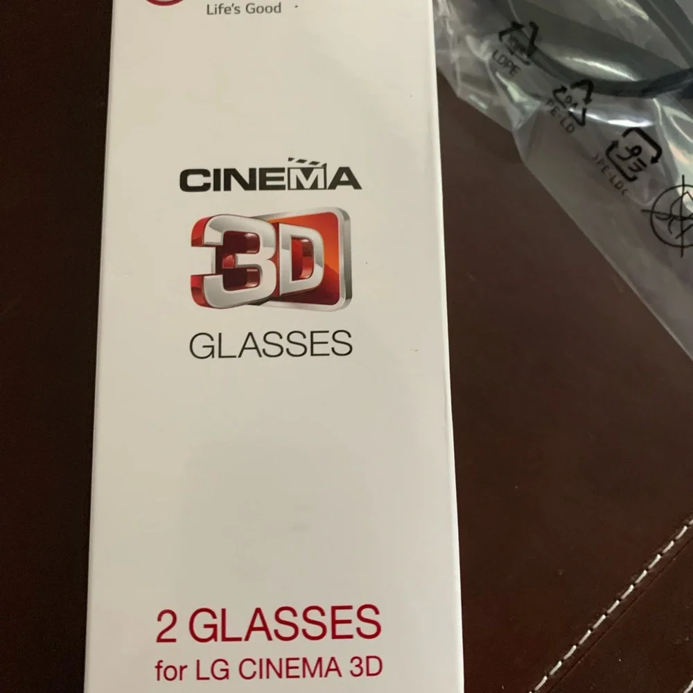 LG 3D glasses 2 Pair